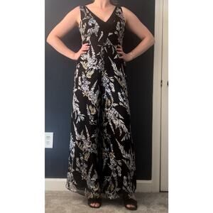 NEW with tags White House Black Market Burnout Jumpsuit ROMPER Size 8